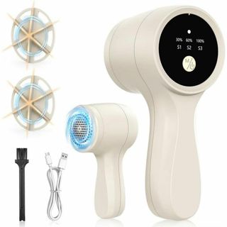 新品 毛玉取り 毛玉クリーナー 充電式 液晶ディスプレイ 強力 6枚刃(日用品/生活雑貨)