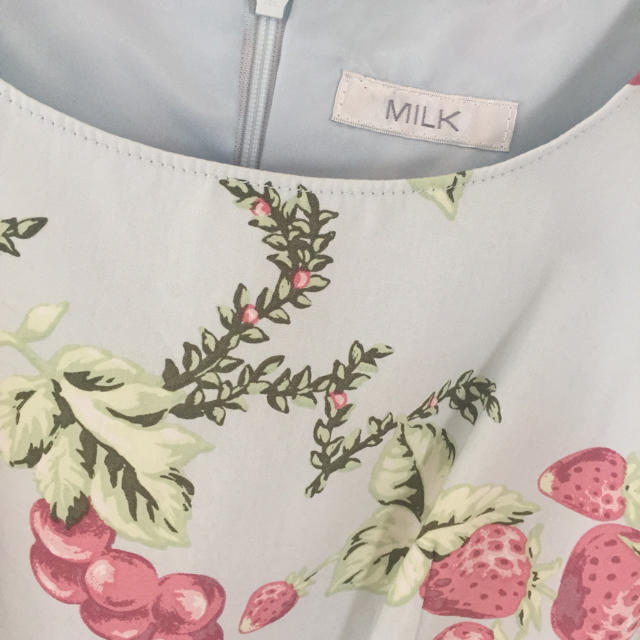 MILK(ミルク)のMILK♡チェリーガーデンdress レディースのワンピース(ミニワンピース)の商品写真