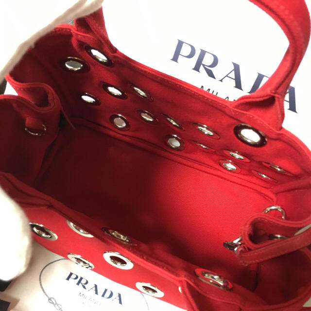 PRADA - 15日まで値下げします❗️プラダ カナパ グロメット ...