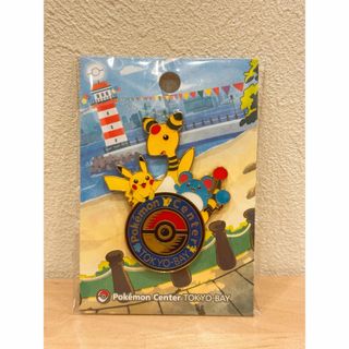 ポケモンセンタートウキョーベイ　ロゴピンズ ポケセン　東京ベイ(バッジ/ピンバッジ)
