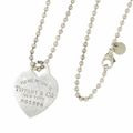本物 ティファニー TIFFANY & Co. リターントゥハート 925 ロング ネックレス ペンダント シルバー アクセサリー ジュエリー 中古