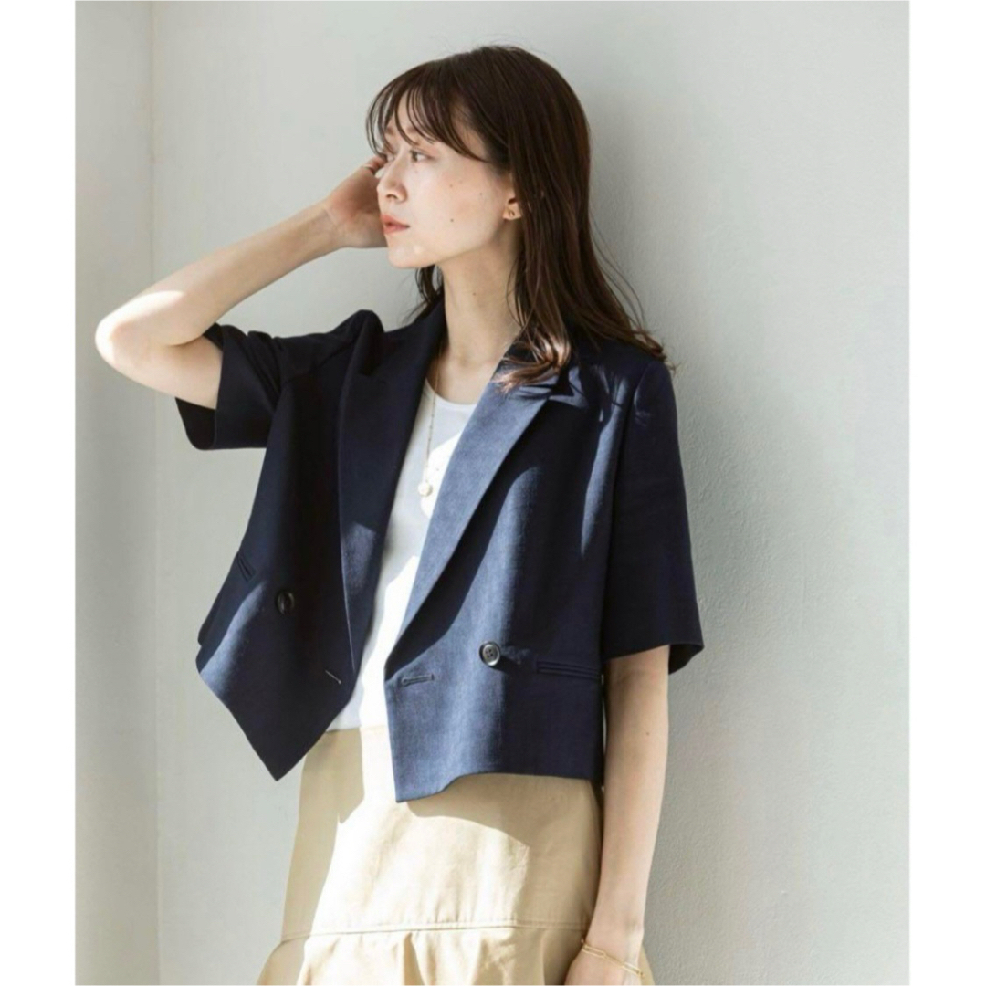 Noble - タグ付き新品NOBLE ハーフスリーブボクシージャケット36