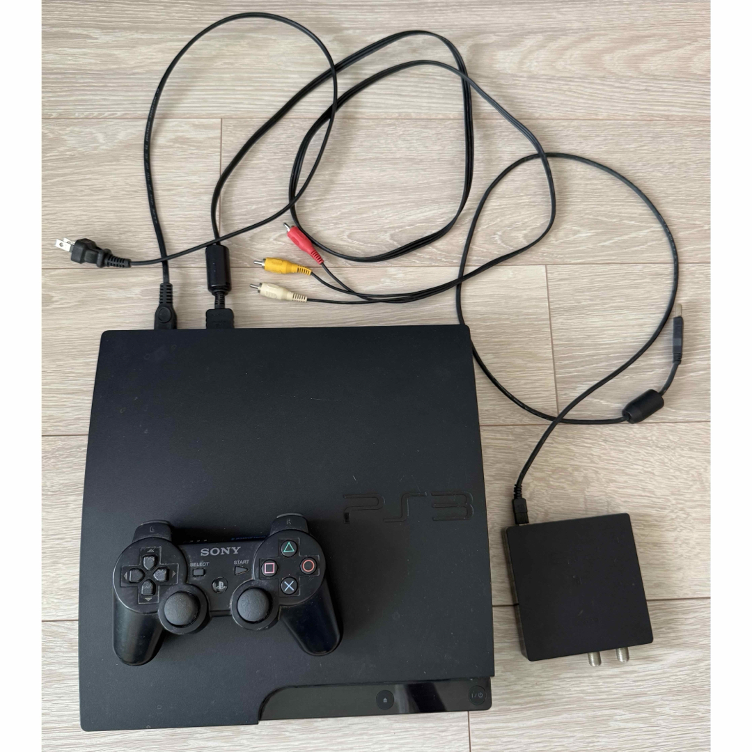 PlayStation3(プレイステーション3)のSony PlayStation 3 本体 CECH-3000B トルネ エンタメ/ホビーのゲームソフト/ゲーム機本体(家庭用ゲーム機本体)の商品写真