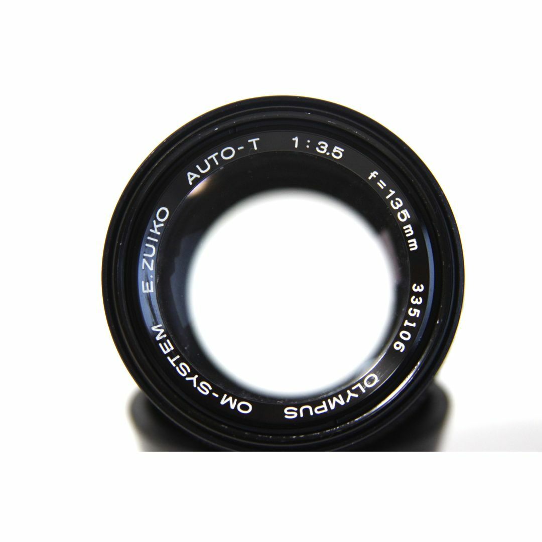 OLYMPUS(オリンパス)のOLYMPUS E.Zuiko Auto-T 135mm F3.5 オリンパス スマホ/家電/カメラのカメラ(レンズ(単焦点))の商品写真
