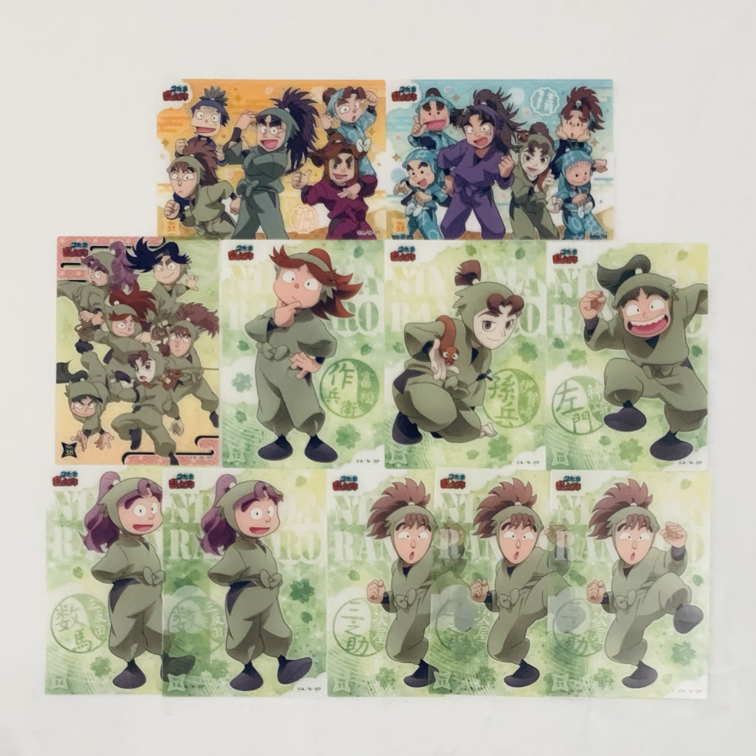 忍たま乱太郎 クリアカード 三年生 セット エンタメ/ホビーのアニメグッズ(カード)の商品写真