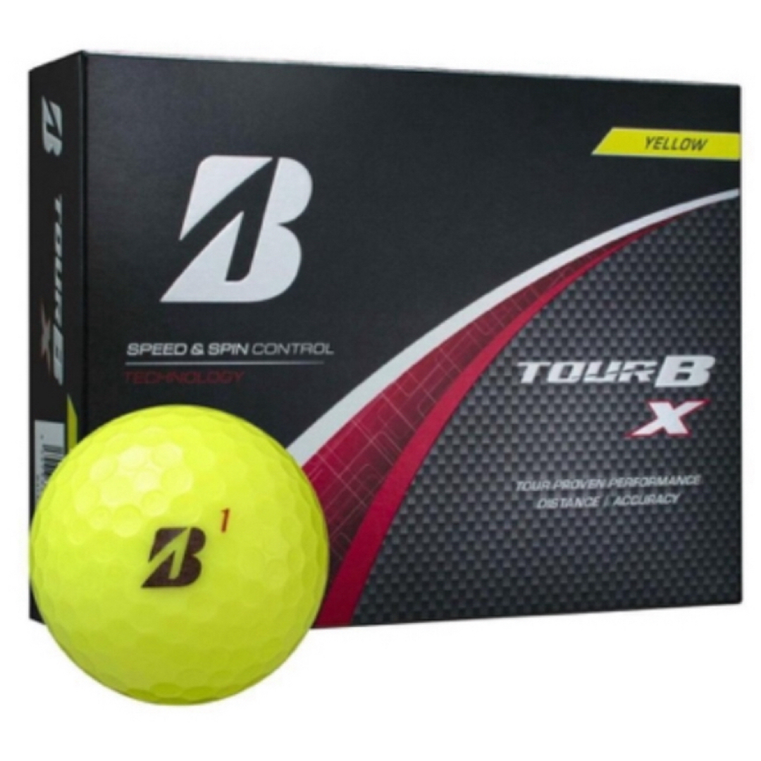 BRIDGESTONE(ブリヂストン)のブリヂストン TOUR B x イエローカラー スポーツ/アウトドアのゴルフ(その他)の商品写真