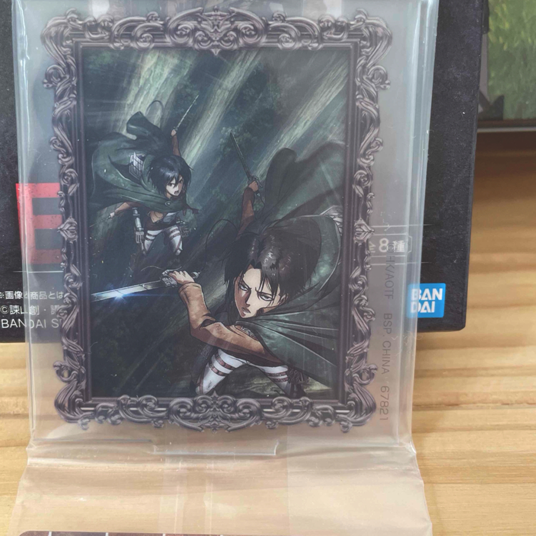 講談社(コウダンシャ)の新品、未開封 進撃の巨人 リヴァイアクリルスタンド エンタメ/ホビーのおもちゃ/ぬいぐるみ(キャラクターグッズ)の商品写真