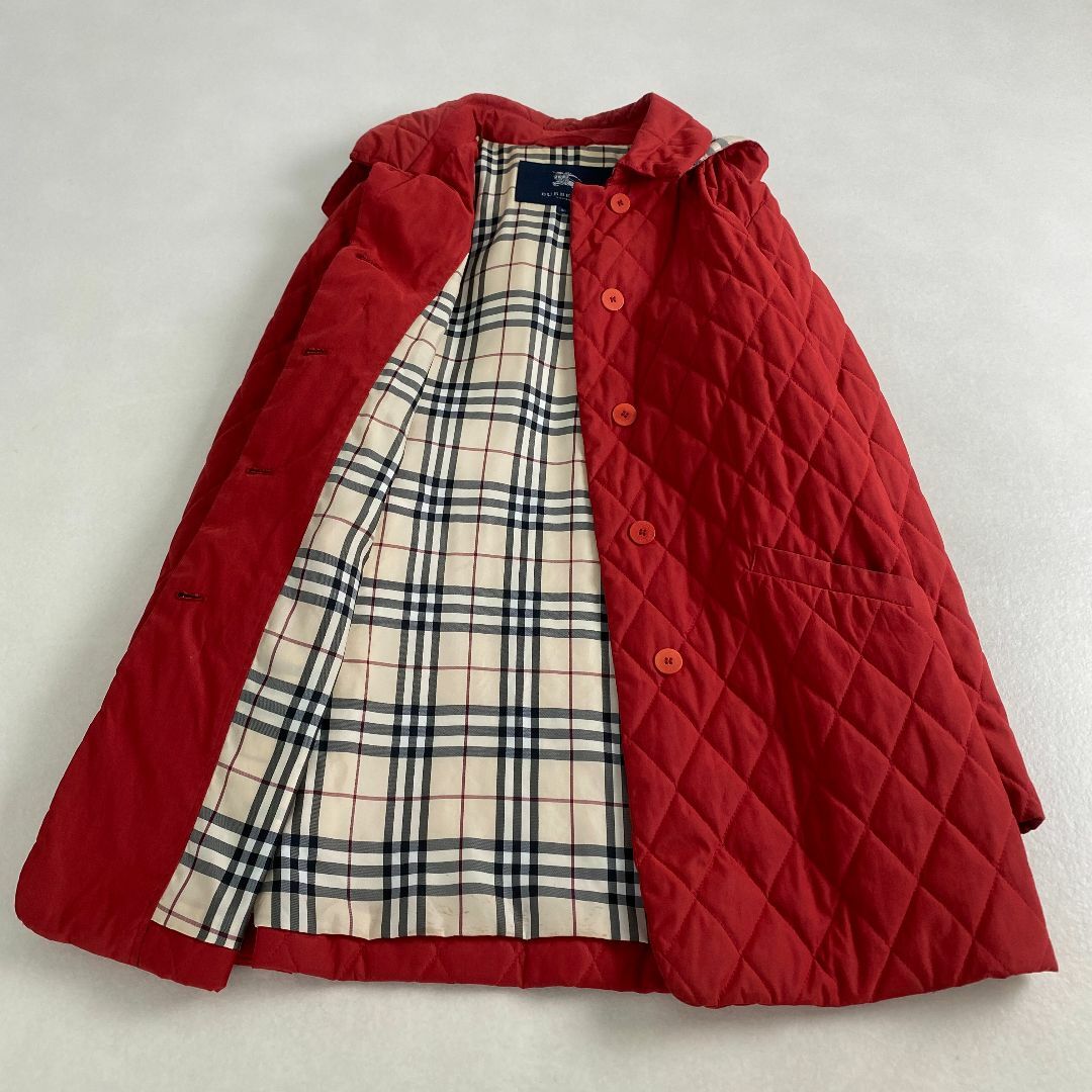 BURBERRY - バーバリーロンドン　コート　キルティング中綿ダウン　ブルゾン　ノバチェック