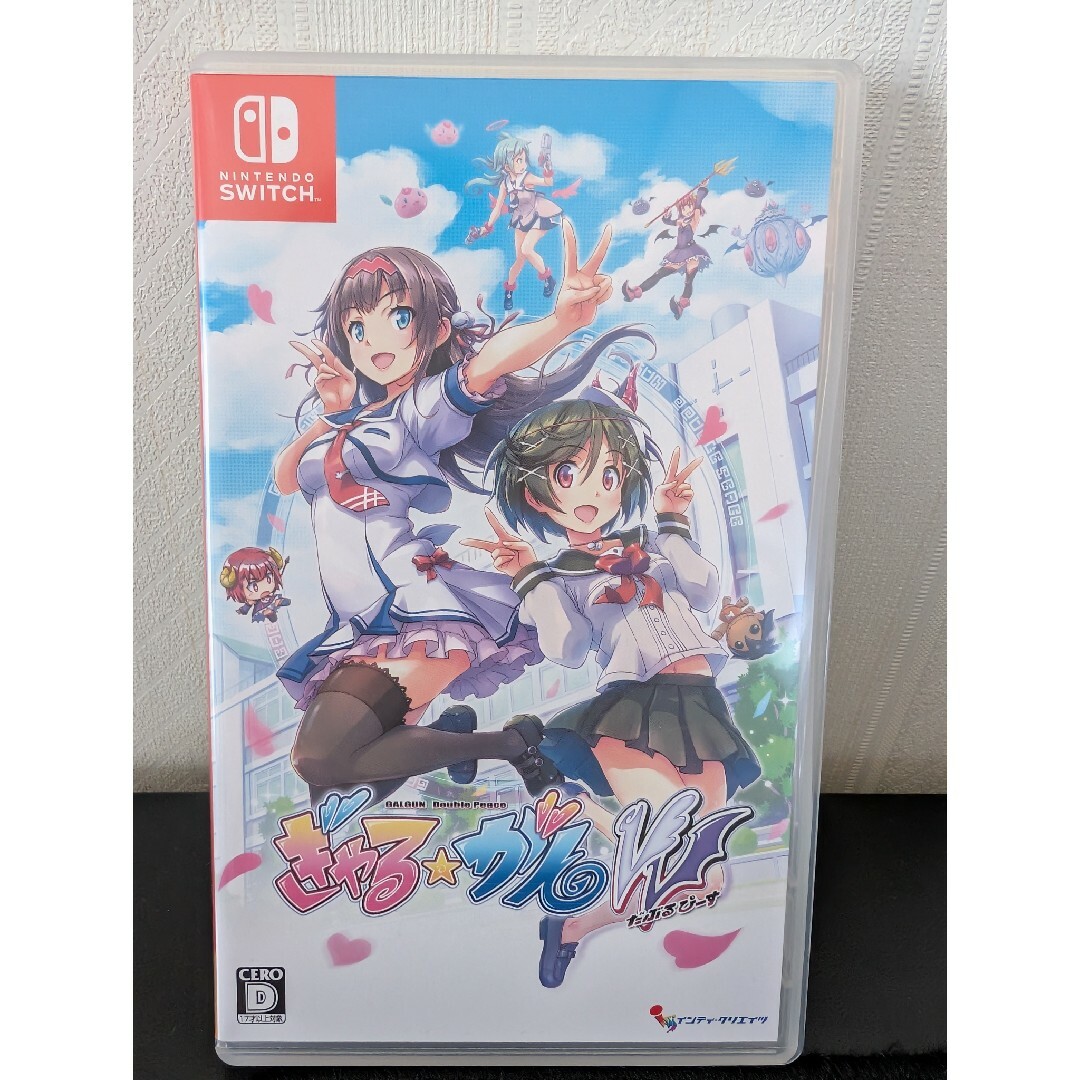 Nintendo Switch(ニンテンドースイッチ)のぎゃるがん だぶるぴーす エンタメ/ホビーのゲームソフト/ゲーム機本体(家庭用ゲームソフト)の商品写真