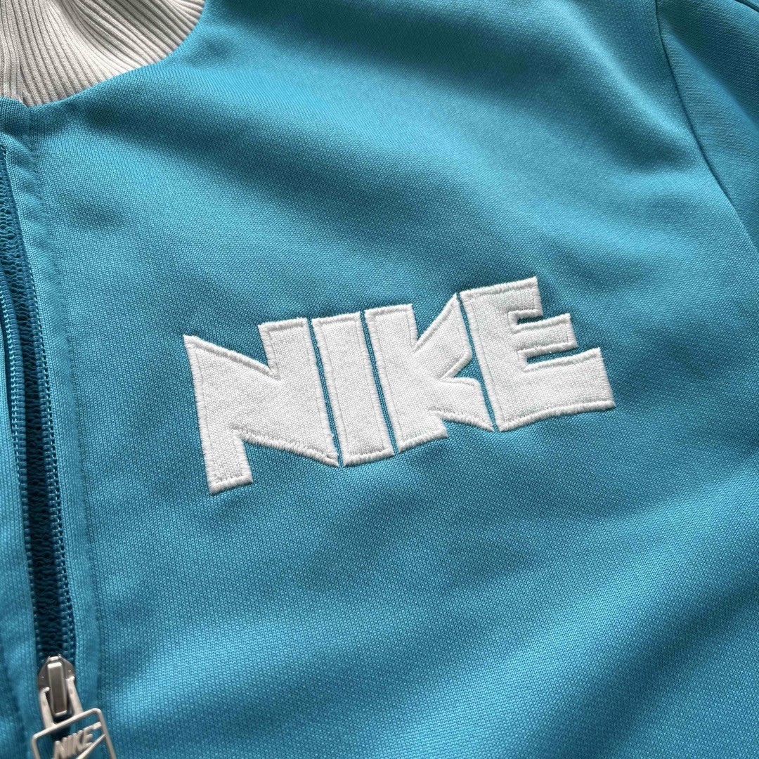 人気定番の ナイキ NIKE】 トラックジャケット XL 刺繍 ゴツナイキ 半袖ジャージ トップス
