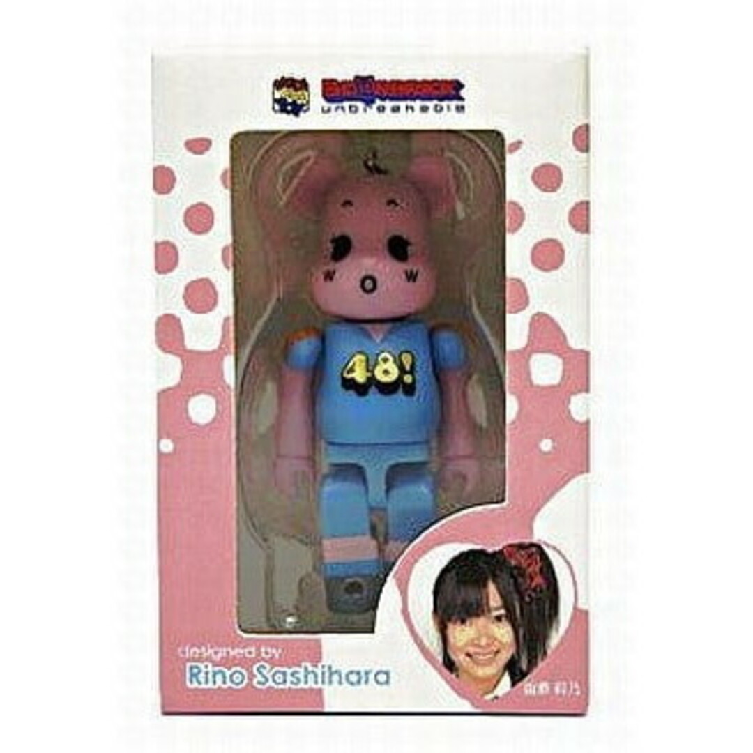 AKB48(エーケービーフォーティーエイト)のBE@RBRICK(ベアブリック)(指原莉乃デザイン) セブンイレブンフェア×AKB48 完成品 可動フィギュア メディコム・トイ エンタメ/ホビーのフィギュア(その他)の商品写真