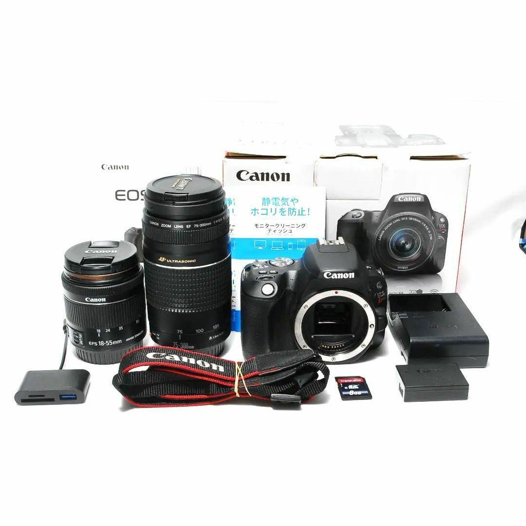 標準＆超望遠♡Wi-Fi&Bluetooth搭載 Canon kiss X9の通販 by