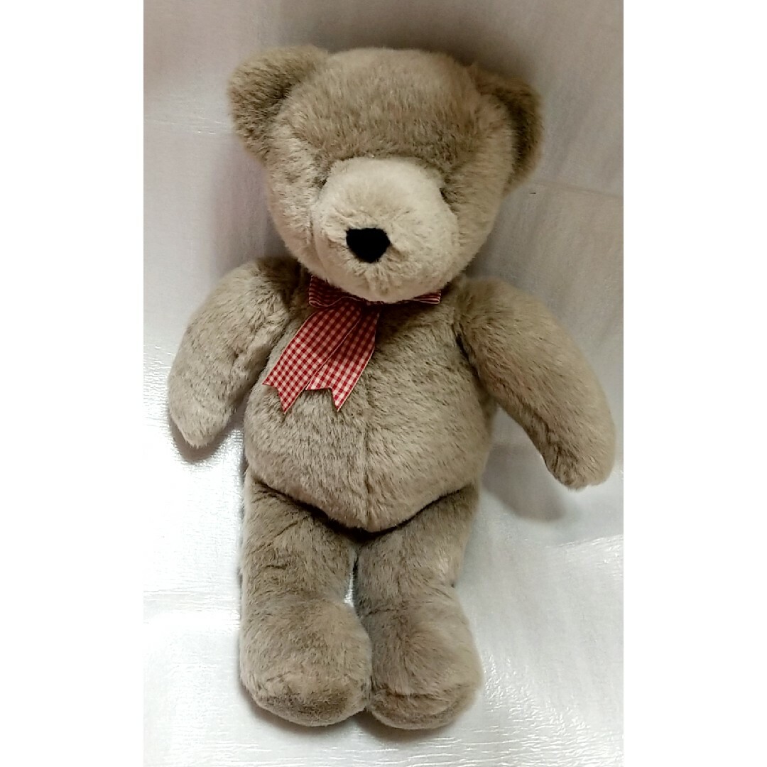 ヴィンテージ テディベア クマのぬいぐるみ  エンタメ/ホビーのおもちゃ/ぬいぐるみ(ぬいぐるみ)の商品写真
