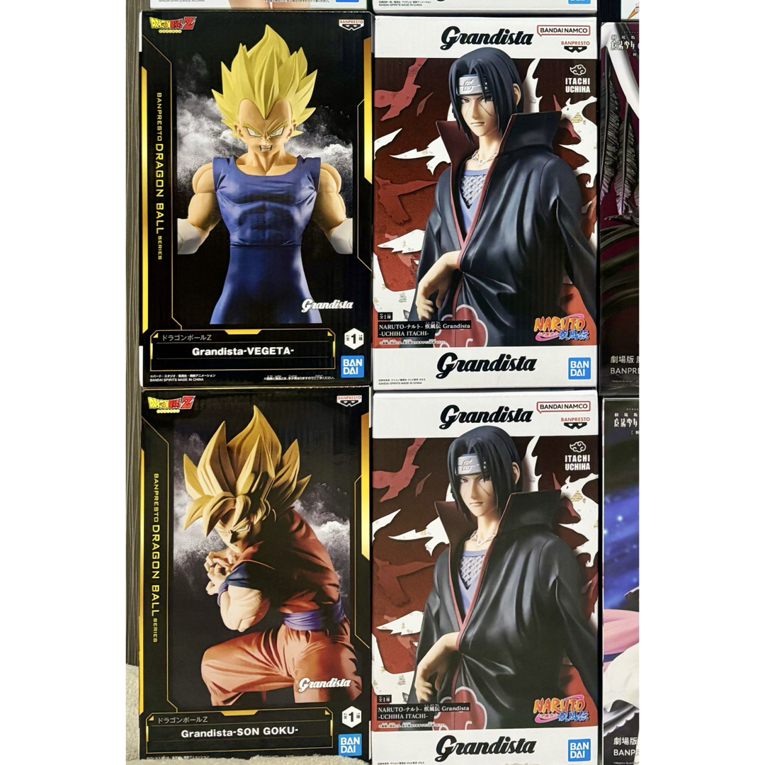 Grandista(グランディスタ)のgrandista フィギュア 4個セット ドラゴンボール ナルト 新品未開封 エンタメ/ホビーのフィギュア(アニメ/ゲーム)の商品写真