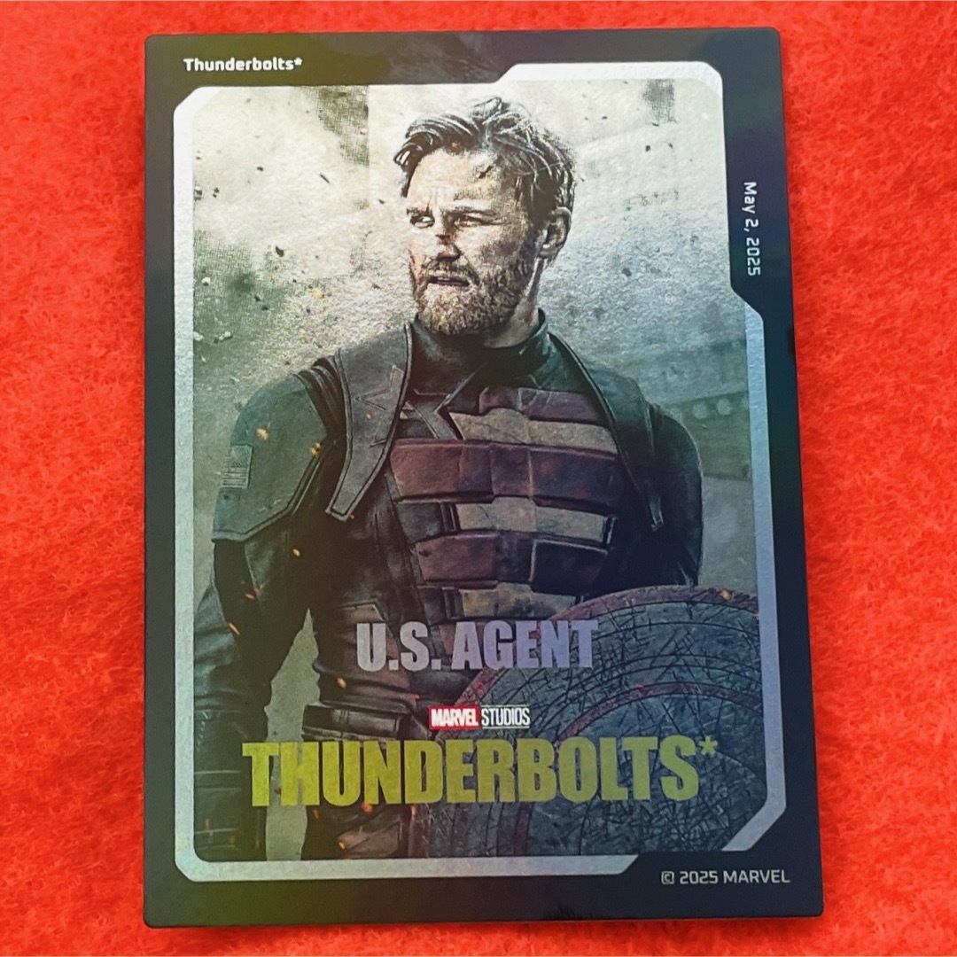 MARVEL(マーベル)の【新品未使用】サンダーボルツ 映画特典 USエージェント カード1枚 エンタメ/ホビーのトレーディングカード(シングルカード)の商品写真