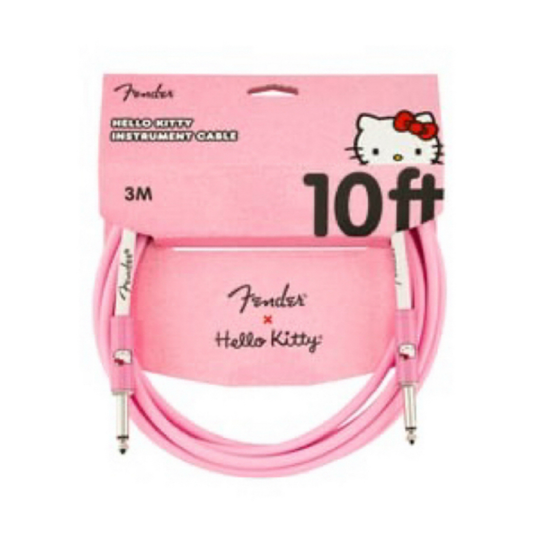 FENDER x HELLO KITTY CABLE 3M 新品未使用 楽器のギター(シールド/ケーブル)の商品写真
