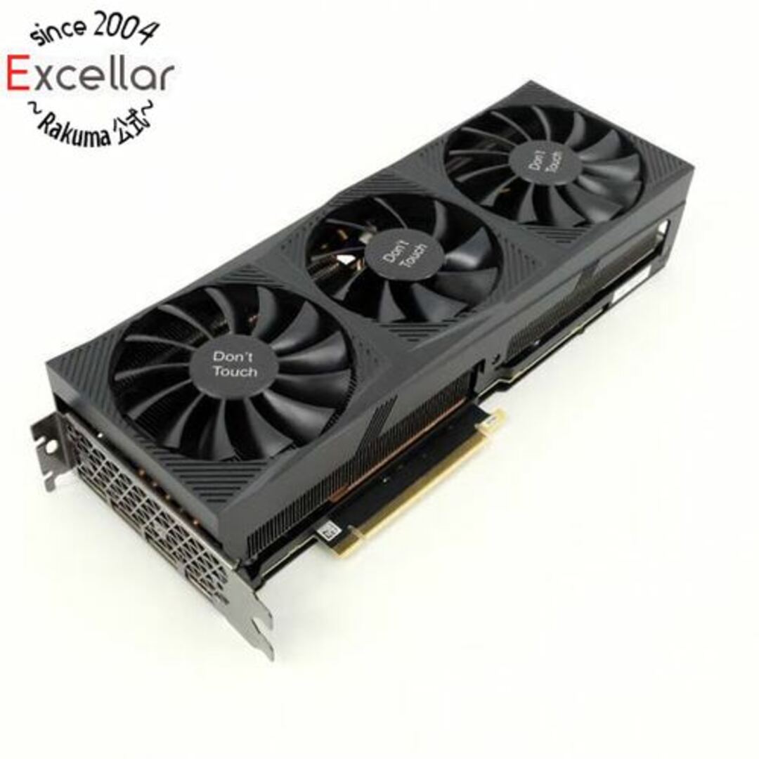 ZOTAC製グラボ GeForce RTX 3080 ZT-A30800M-10BLHR PCIExp 10GB スマホ/家電/カメラのPC/タブレット(PCパーツ)の商品写真