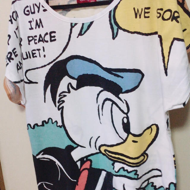 Disney(ディズニー)のドナルドTシャツ レディースのトップス(Tシャツ(半袖/袖なし))の商品写真