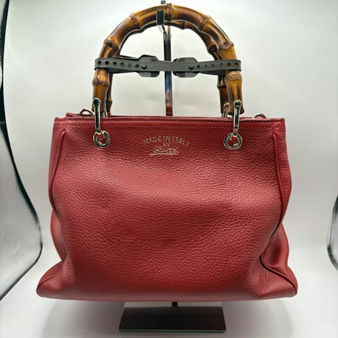 GUCCI -  グッチ GUCCI バンブー ショッパースモール 336032 520981