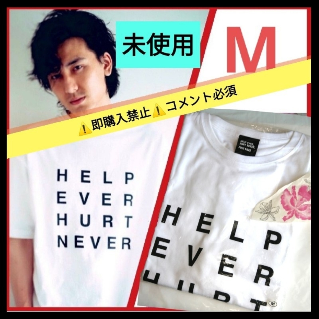 コメ必須▼藤井風 未使用品★ HEHN ロゴ Tシャツ M ヘンレコ 初期グッズ エンタメ/ホビーのタレントグッズ(ミュージシャン)の商品写真