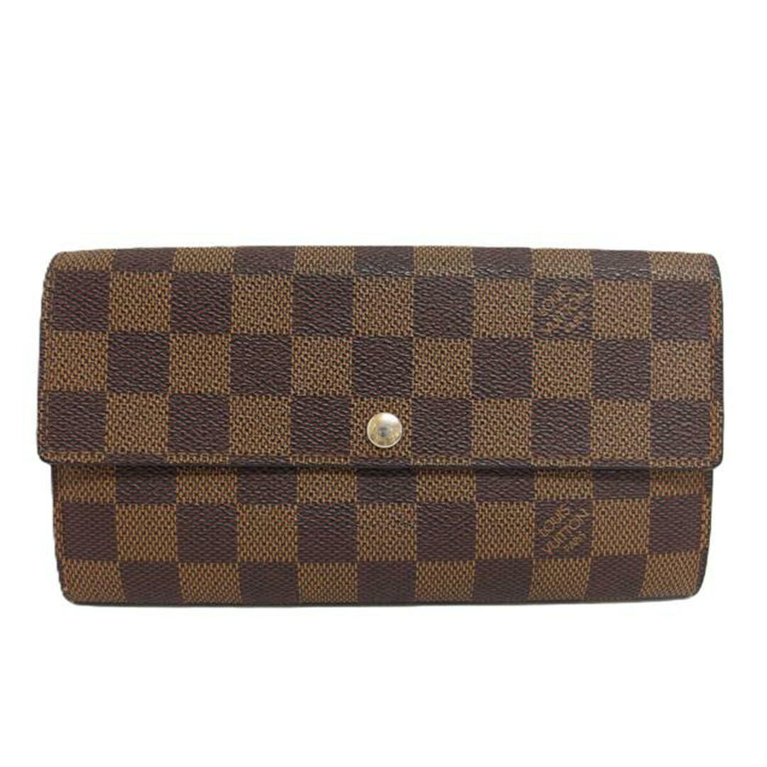 LOUIS VUITTON ルイ・ヴィトン/旧型ポルトフォイユ・サラ/ダミエ/エベヌ/N61734/CT3***/Bランク/04【中古】