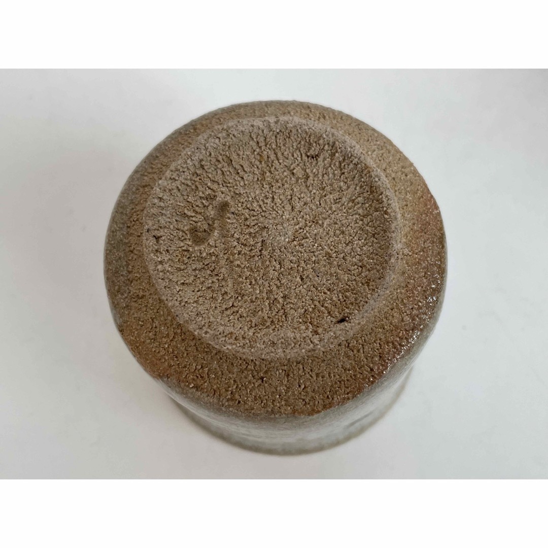 陶芸家 西岡小十 朝鮮唐津 ぐい呑 酒器 酒盃 共箱 古唐津