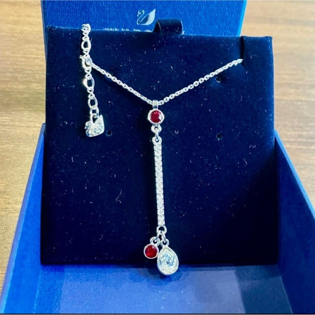 SWAROVSKI(スワロフスキー)の★SWAROVSKI スワロフスキー ネックレス ラインストーン バー レディースのアクセサリー(ネックレス)の商品写真