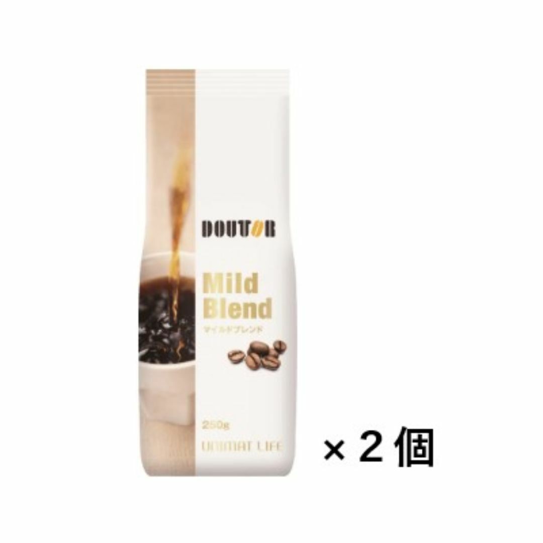 ドトール(ドトール)のドトール マイルドブレンドコーヒー(豆) 500g 食品/飲料/酒の飲料(コーヒー)の商品写真