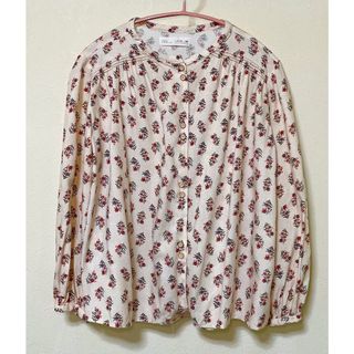 ザラキッズ(ZARA KIDS)のZARA  KIDS フラワー プリント ブラウス 150 152(ブラウス)