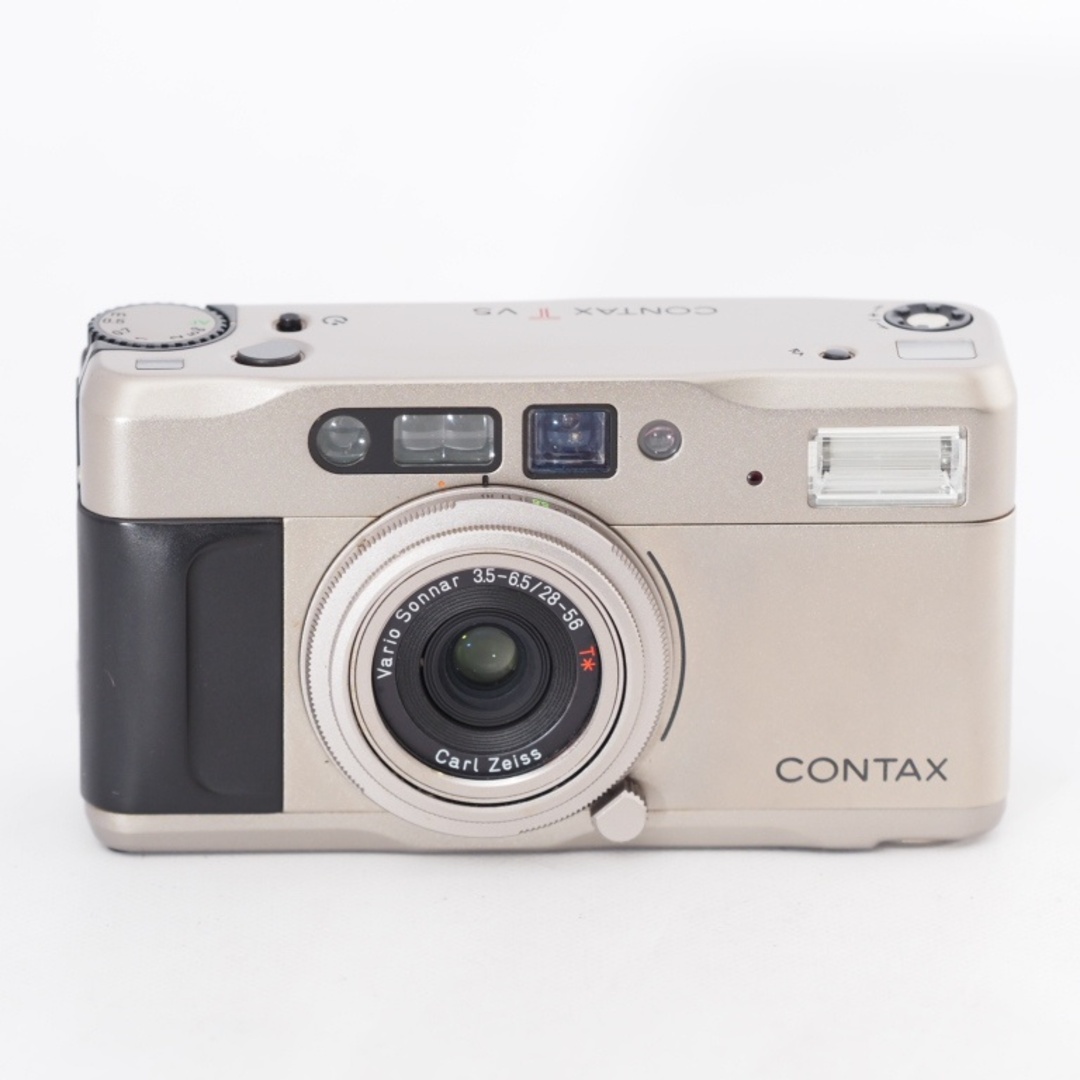 CONTAX - CONTAX TVS チタンシルバー コンタックス AFコンパクト CONTAX - CONTAX TVS チタンシルバー コンタックス AFコンパクト