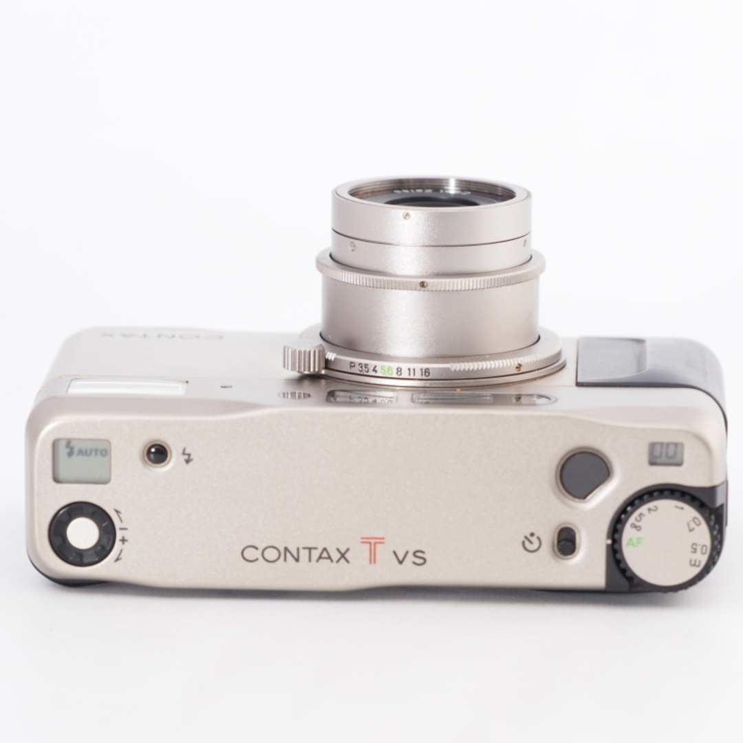 CONTAX - CONTAX TVS チタンシルバー コンタックス AFコンパクト CONTAX - CONTAX TVS チタンシルバー コンタックス AFコンパクト