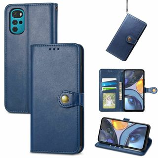 【色:ブルー_サイズ:for Moto G24】for Moto G24 ケース(その他)