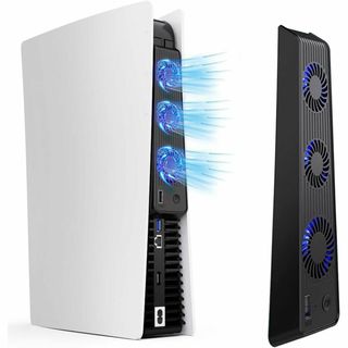 旧型 PS5冷却ファン [2025年アップグレード版] 急速冷却 LEDライト(その他)
