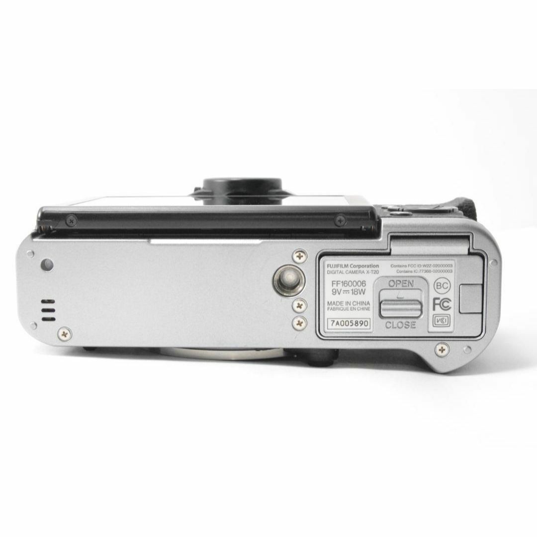 ショット数3800枚☆美品☆フジフィルム FUJIFILM X-T20 ボディ