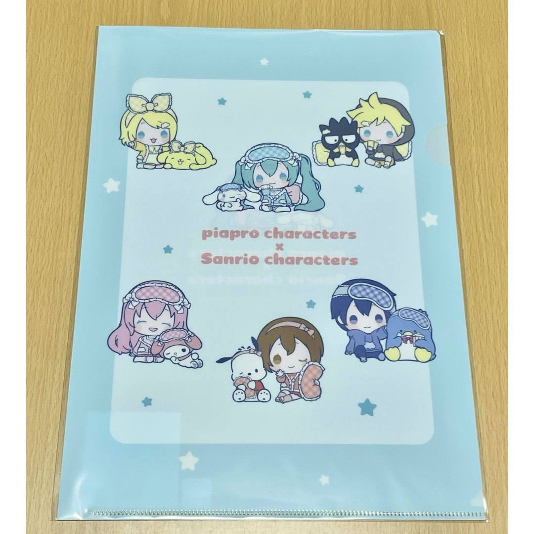 初音ミク サンリオコラボ クリアファイル エンタメ/ホビーのアニメグッズ(クリアファイル)の商品写真