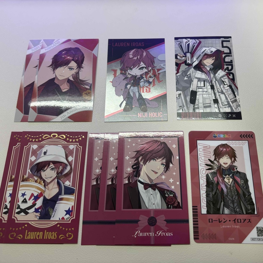 ローレン・イロアス チェキ風カード エンタメ/ホビーのおもちゃ/ぬいぐるみ(キャラクターグッズ)の商品写真