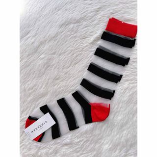 ハッピーソックス(Happy Socks)のHS262 HappySocks ハッピーソックス シースルーレディースソックス(ソックス)