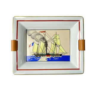 HERMES - 美品 エルメス HERMES アッシュトレイ 灰皿 ヨット 船