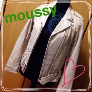 マウジー(moussy)の新品 moussy♥︎ライダース(ライダースジャケット)