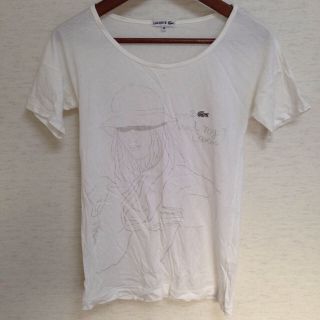 ラコステ(LACOSTE)のラコステ プリントTシャツ(Tシャツ(半袖/袖なし))