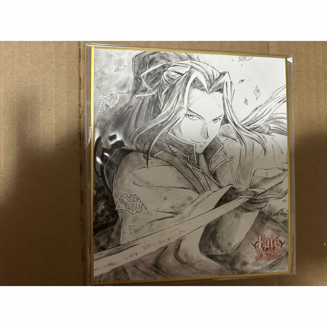 Fate/stay night UBW 色紙 10周年 アサシン エンタメ/ホビーのおもちゃ/ぬいぐるみ(キャラクターグッズ)の商品写真