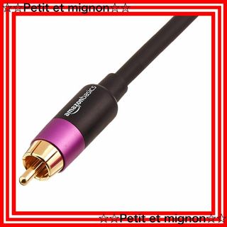【即日発送】ベーシック RCA スピーカーケーブル サブウーファーケーブル 2.(その他)