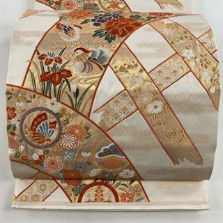 袋帯 美品 秀品 六通 正絹 【中古】(帯)