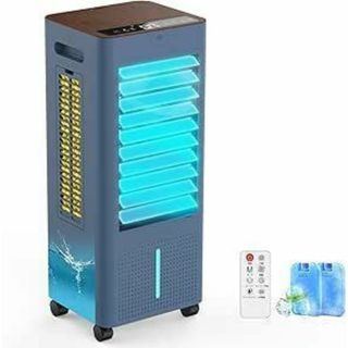 大特価⭐️冷風機 強力 冷風扇風機 　急速冷却 工事不要 スポットクーラー 8L(扇風機)