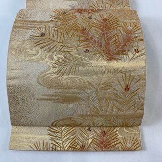 袋帯 美品 秀品 六通 正絹 【中古】(帯)