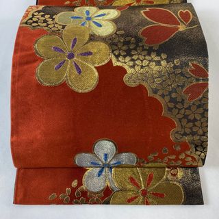 袋帯 美品 秀品 六通 正絹 【中古】(帯)