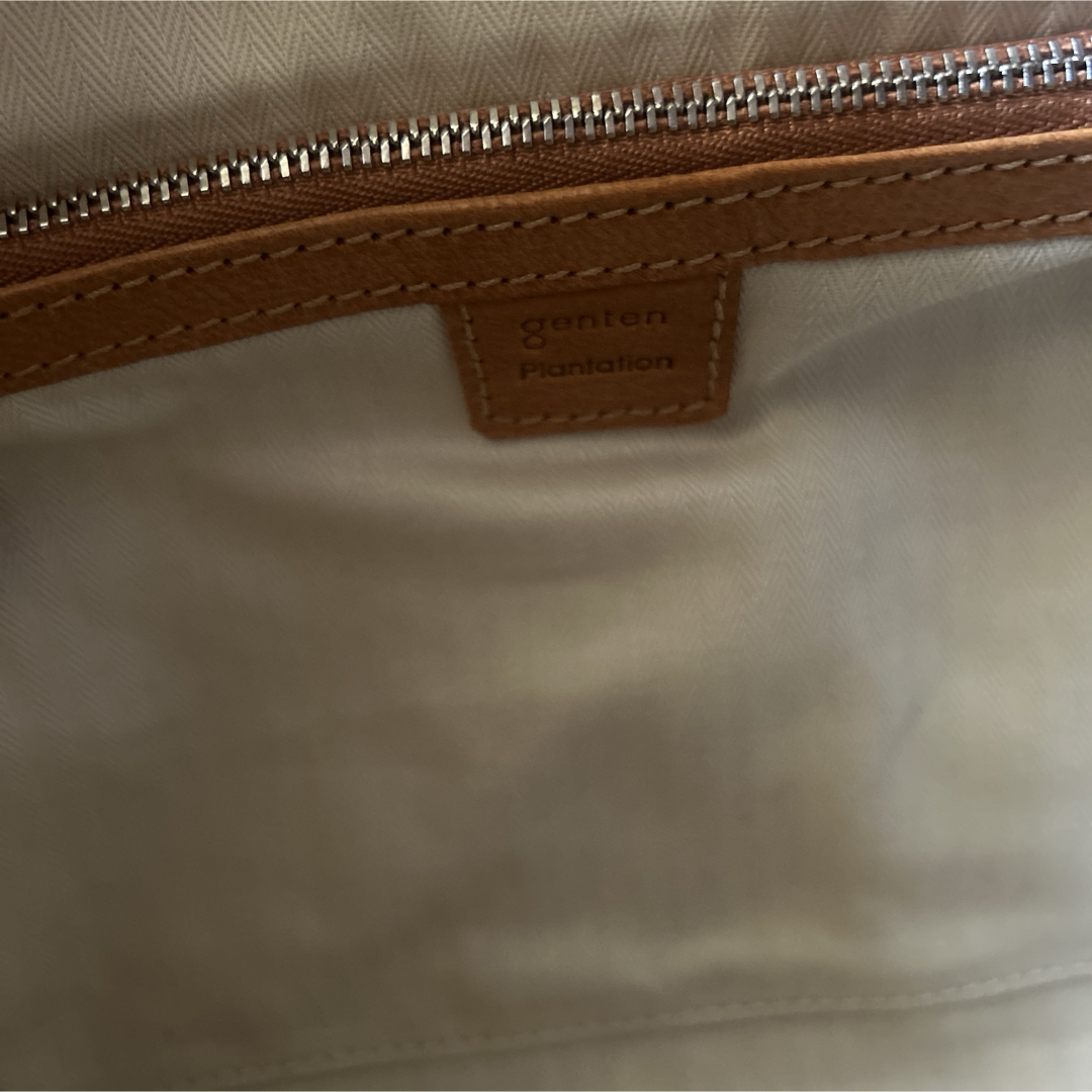 genten(ゲンテン)の美品　ゲンテン　ゴートベーシック　プランテーション　コラボバッグ レディースのバッグ(トートバッグ)の商品写真