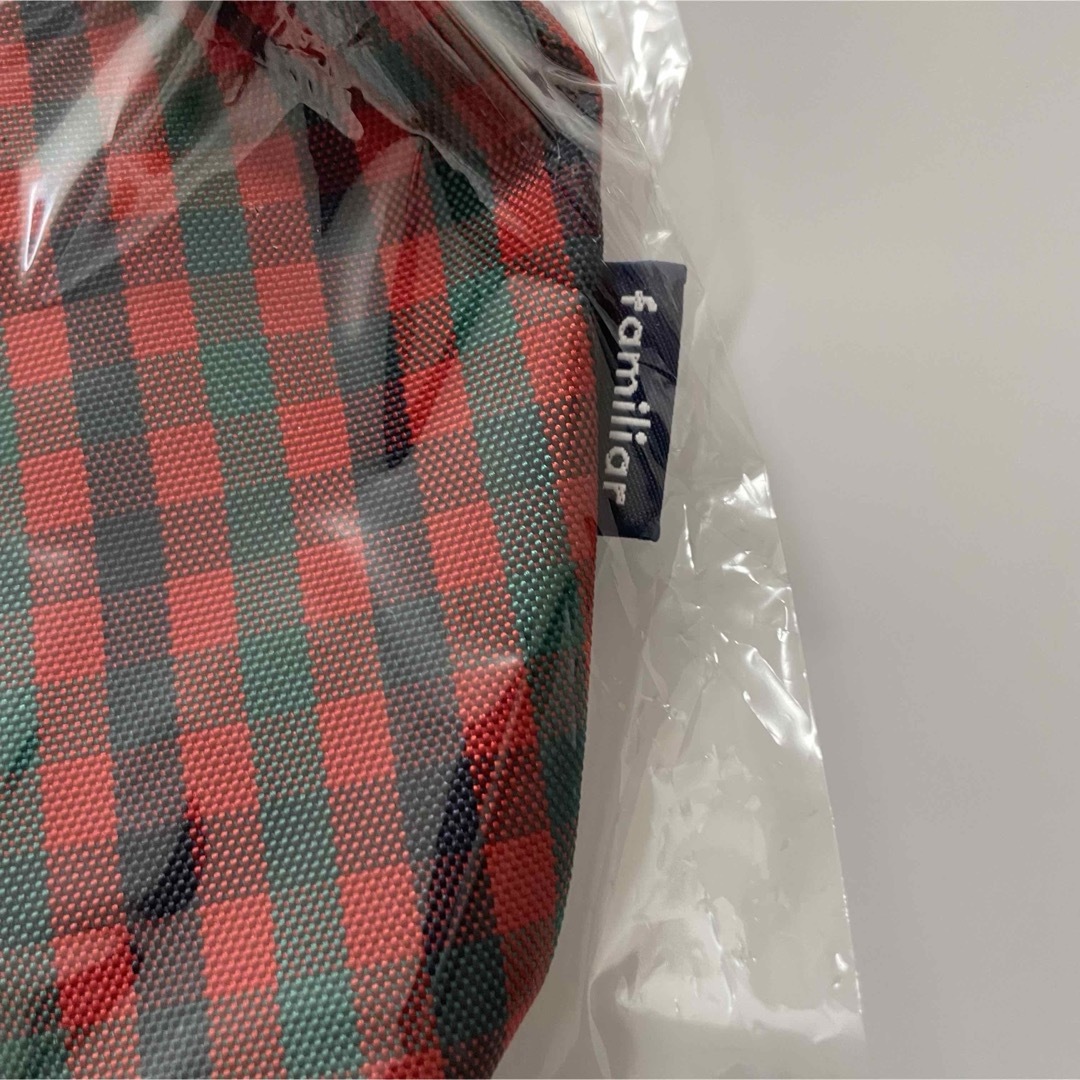 新品】ファミリア ポシェット 赤