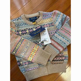 ポロラルフローレン(POLO RALPH LAUREN)のPolo ノルディック柄セーター　110(カーディガン)