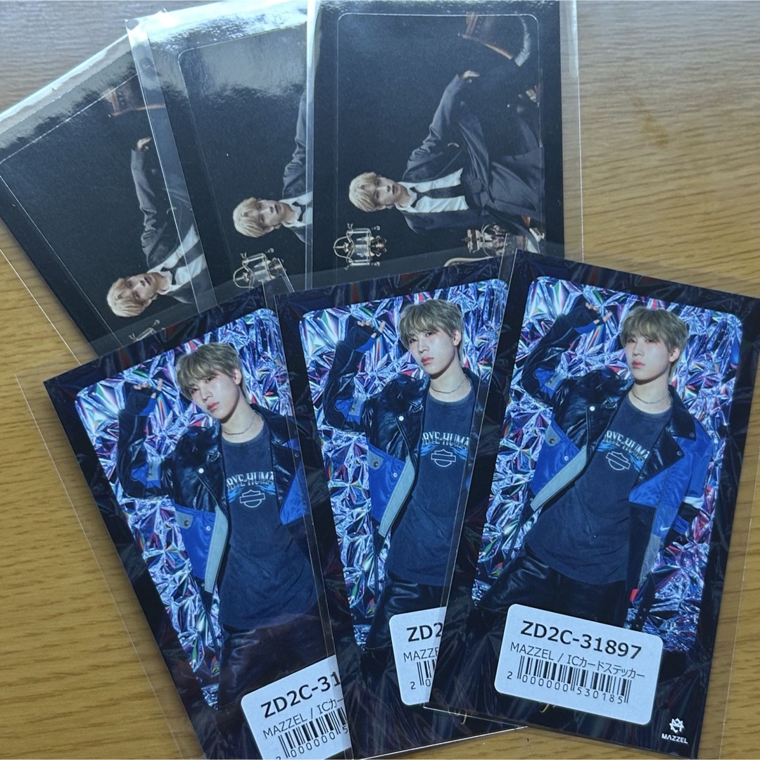 MAZZEL King Kila Game ハヤト ICカードステッカー エンタメ/ホビーのタレントグッズ(アイドルグッズ)の商品写真